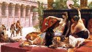 Alexandre Cabanel Cleopatra testing poisons on condemned prisoners oil painting reproduction